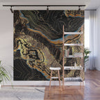 Golden Canyons Wall Mural Gallery Image 1