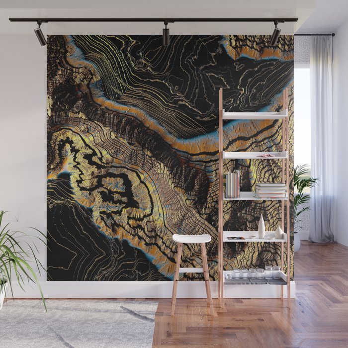Golden Canyons Wall Mural Gallery Image 1