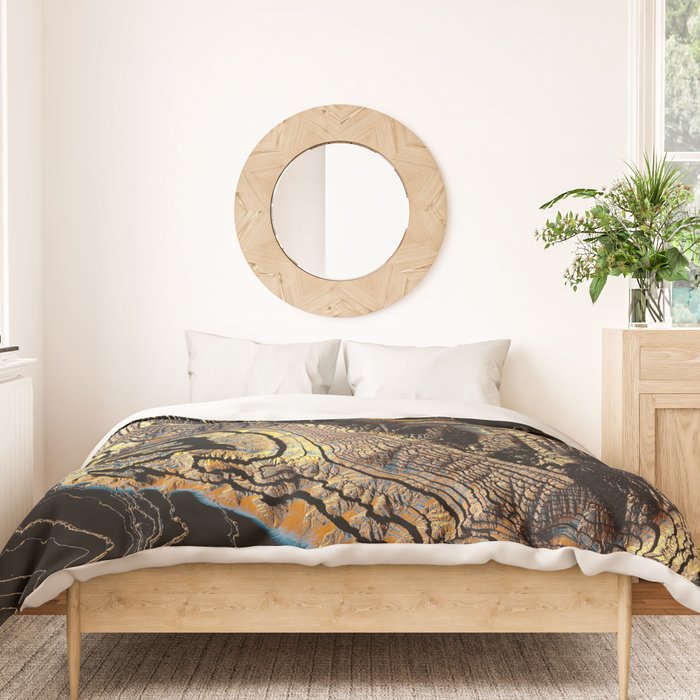 Golden Canyons Duvet Cover Gallery Image 3