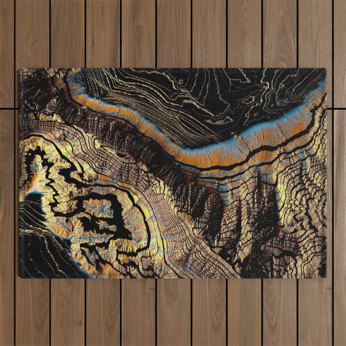 Golden Canyons Outdoor Rug Gallery Image 1