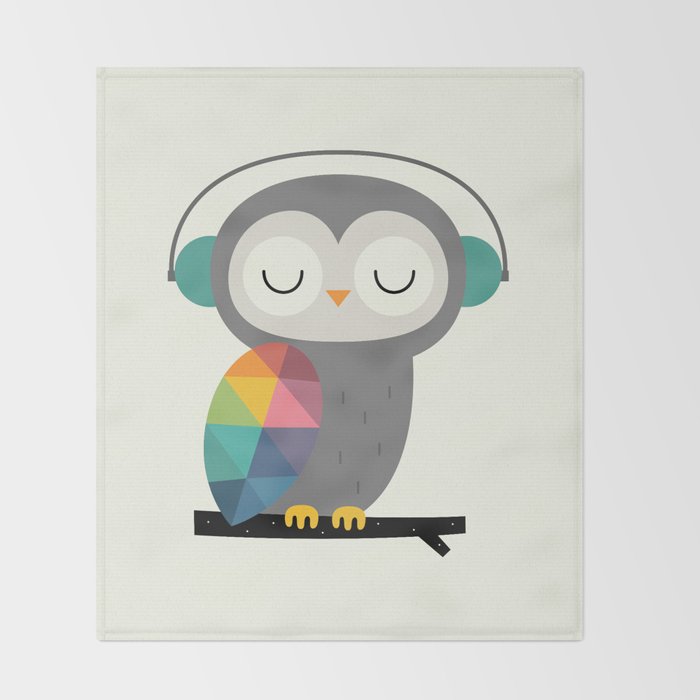Owl Time Throw Blanket Gallery Image 2