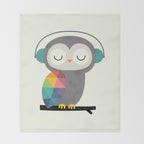 Owl Time Throw Blanket Gallery Image 2