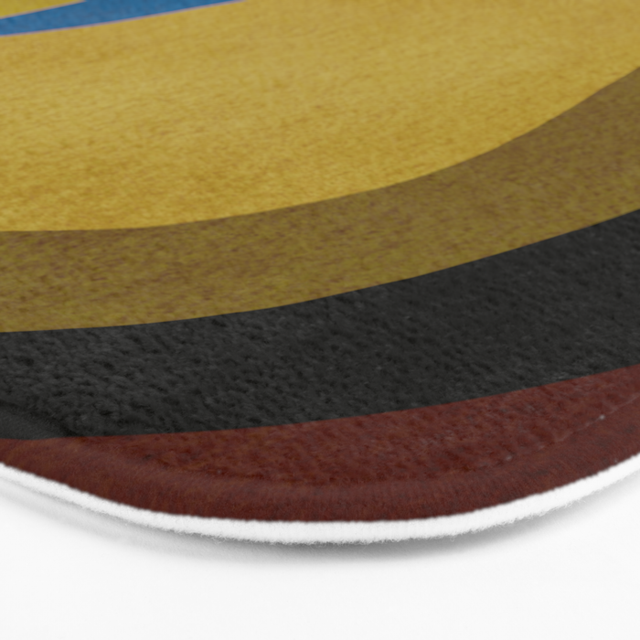 Abstract shapes 05 Bath Mat Gallery Image 3