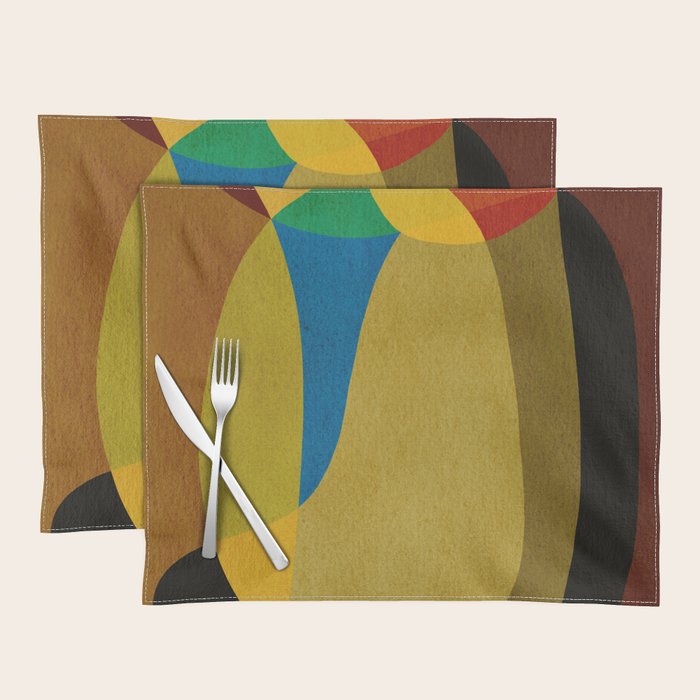 Abstract shapes 05 Placemat Gallery Image 1