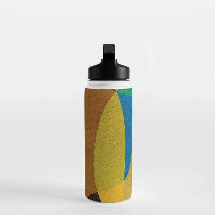 Abstract shapes 05 Water Bottle Gallery Image 3