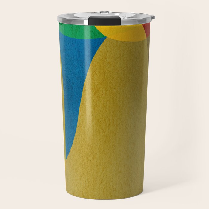 Abstract shapes 05 Travel Mug Gallery Image 1