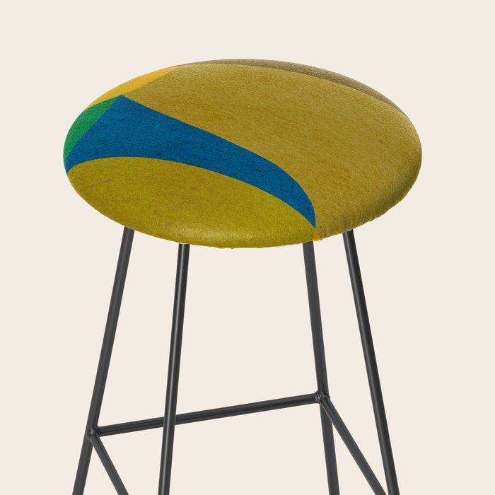 Abstract shapes 05 Stool Gallery Image 2