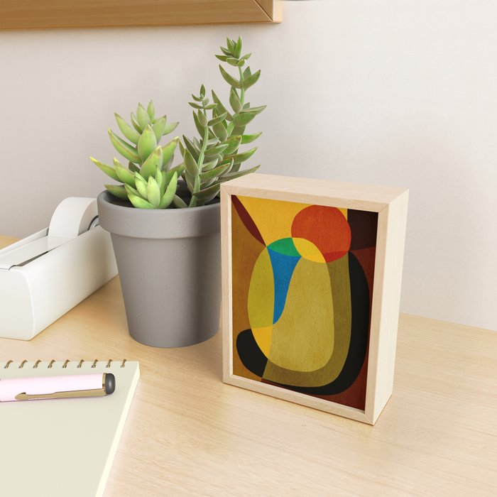 Abstract shapes 05 Mini Art Print Gallery Image 2