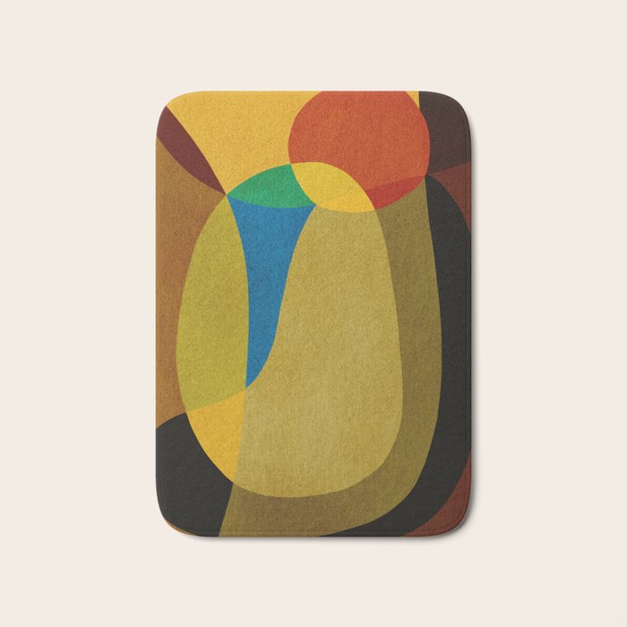 Abstract shapes 05 Bath Mat Gallery Image 1