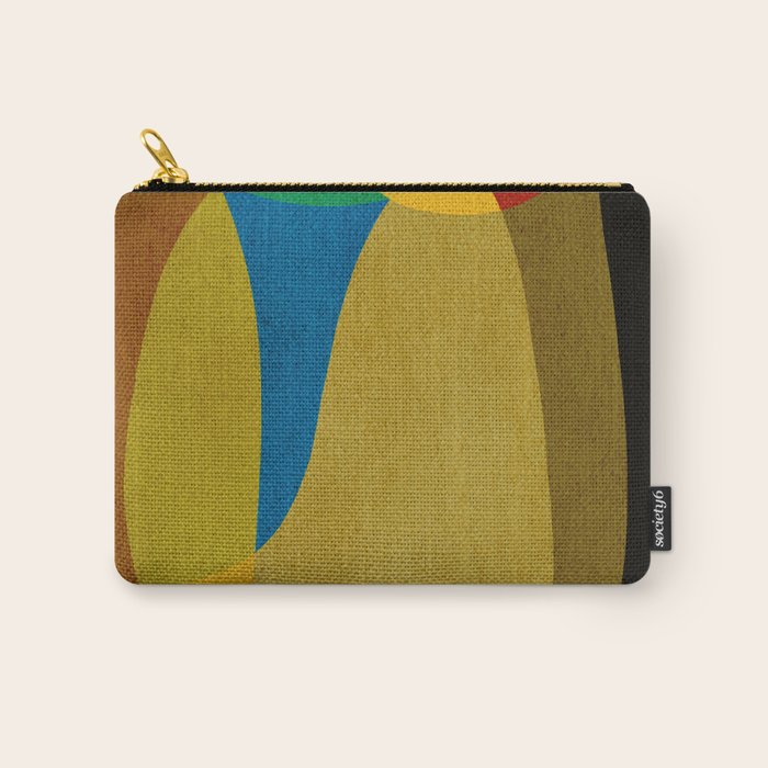 Abstract shapes 05 Carry All Pouch Gallery Image 1