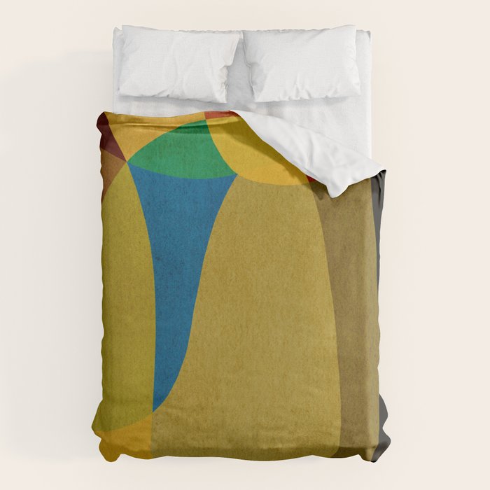 Abstract shapes 05 Duvet Cover Gallery Image 6