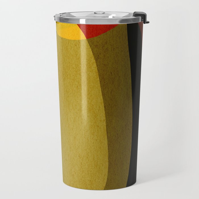 Abstract shapes 05 Travel Mug Gallery Image 2