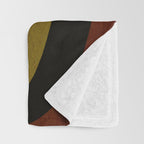 Abstract shapes 05 Throw Blanket Gallery Image 3