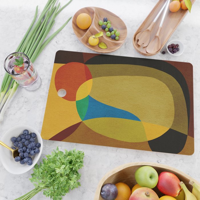 Abstract shapes 05 Cutting Board Gallery Image 2