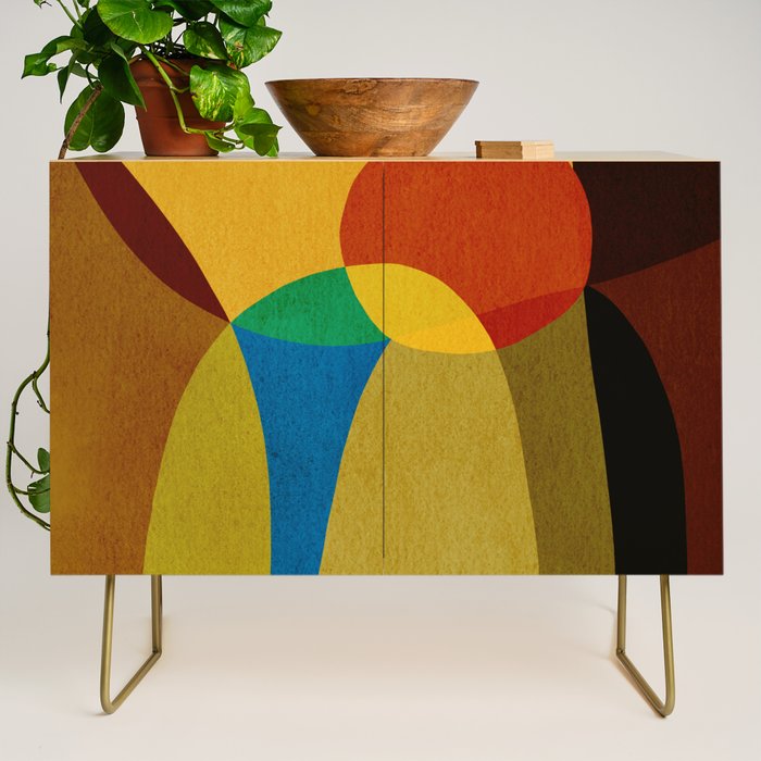 Abstract shapes 05 Credenza Gallery Image 1