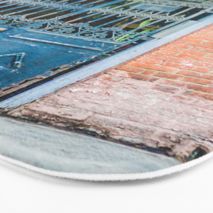 French Quarter Door New Orleans Bath Mat Gallery Image 3