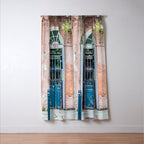 French Quarter Door New Orleans Window Curtain Gallery Image 3