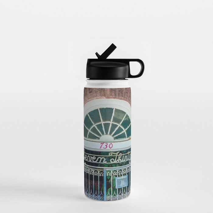 French Quarter Door New Orleans Water Bottle Gallery Image 1