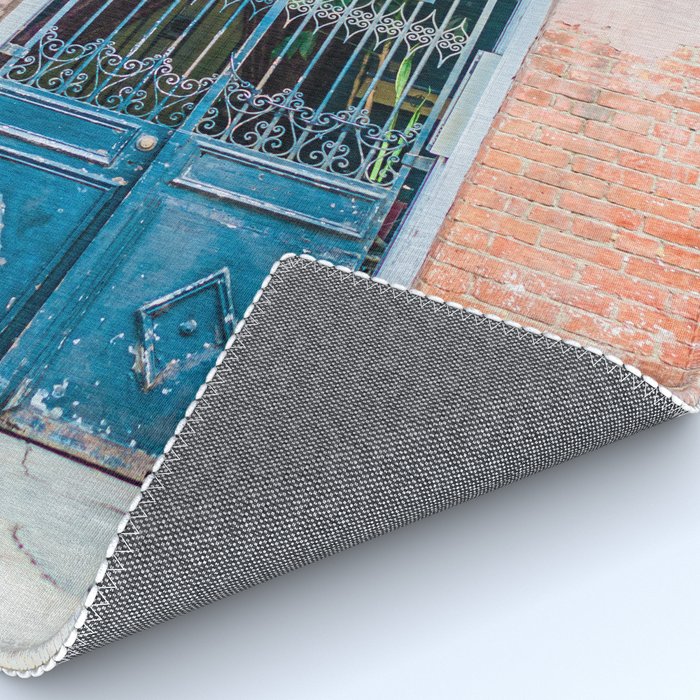 French Quarter Door New Orleans Rug Gallery Image 4