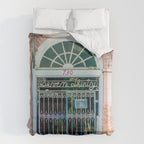 French Quarter Door New Orleans Duvet Cover Gallery Image 6