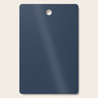 Denim Blue Solid Color Cutting Board Gallery Image 1