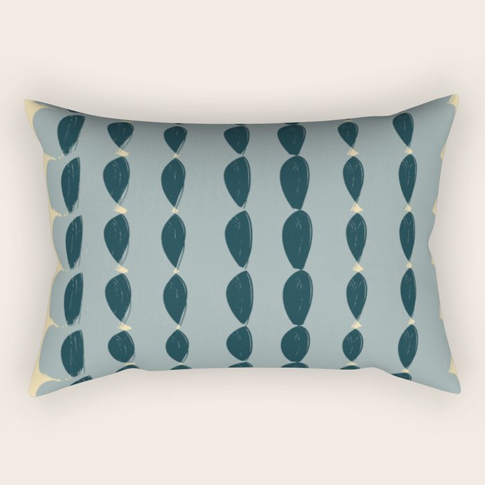  Plaits on Buttercream Rectangular Pillow Gallery Image 2