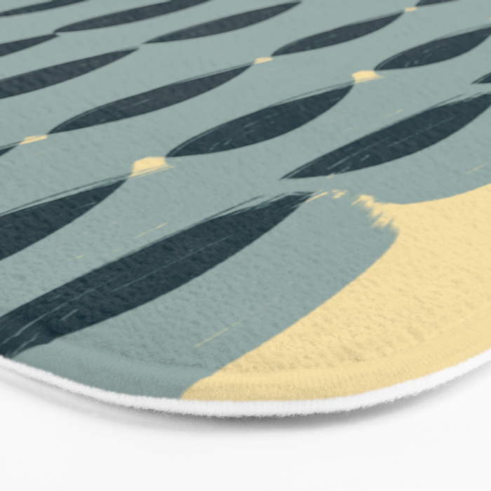  Plaits on Buttercream Bath Mat Gallery Image 3