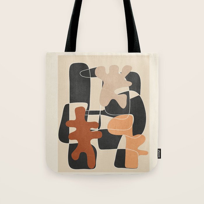 Organic Rhythms 9 Tote Bag Gallery Image 1
