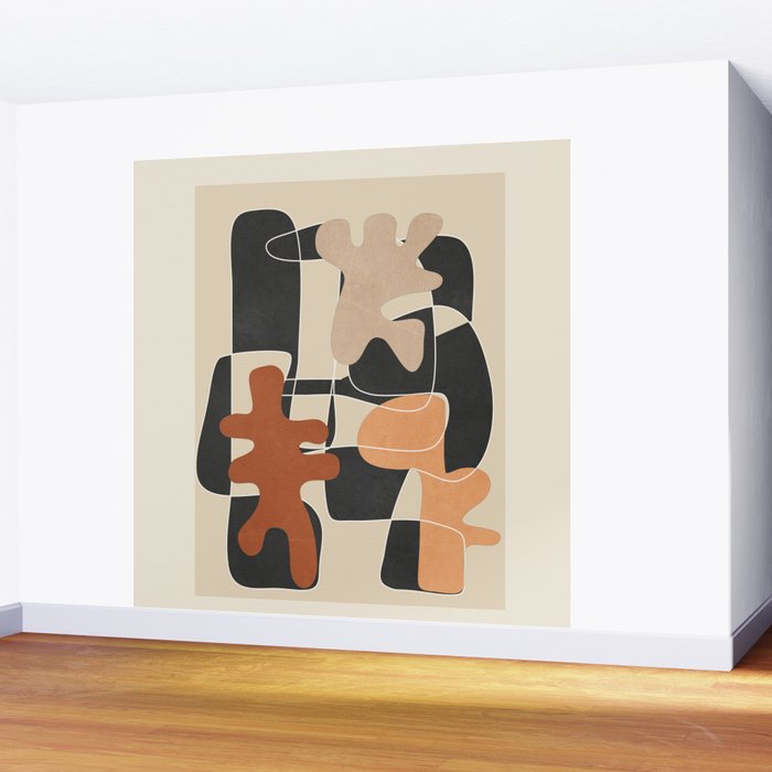 Organic Rhythms 9 Wall Mural Gallery Image 2