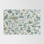 Grand Canyon National Park, Arizona Wildlife Pattern (Version 2) Rug Gallery Image 2