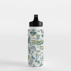 Grand Canyon National Park, Arizona Wildlife Pattern (Version 2) Water Bottle Gallery Image 3
