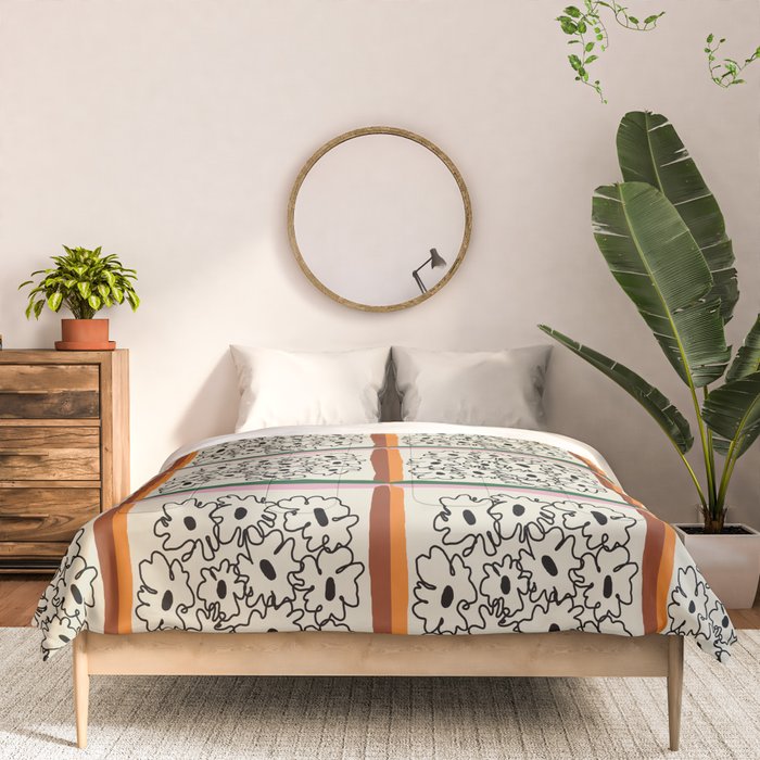 minimal floral Comforter Gallery Image 3