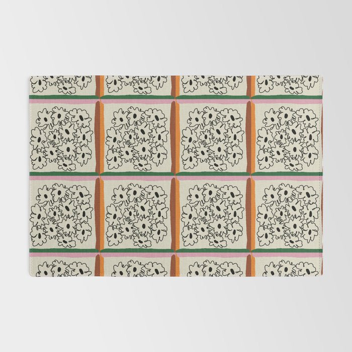 minimal floral Rug Gallery Image 2