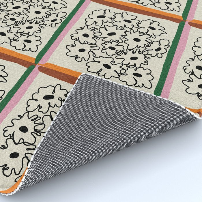 minimal floral Rug Gallery Image 4