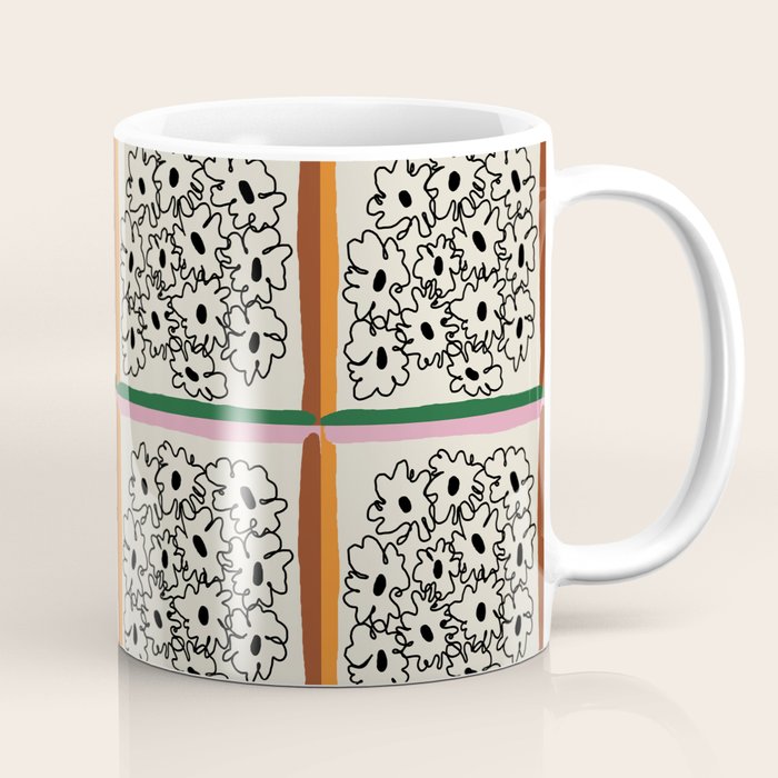minimal floral Coffee Mug Gallery Image 1