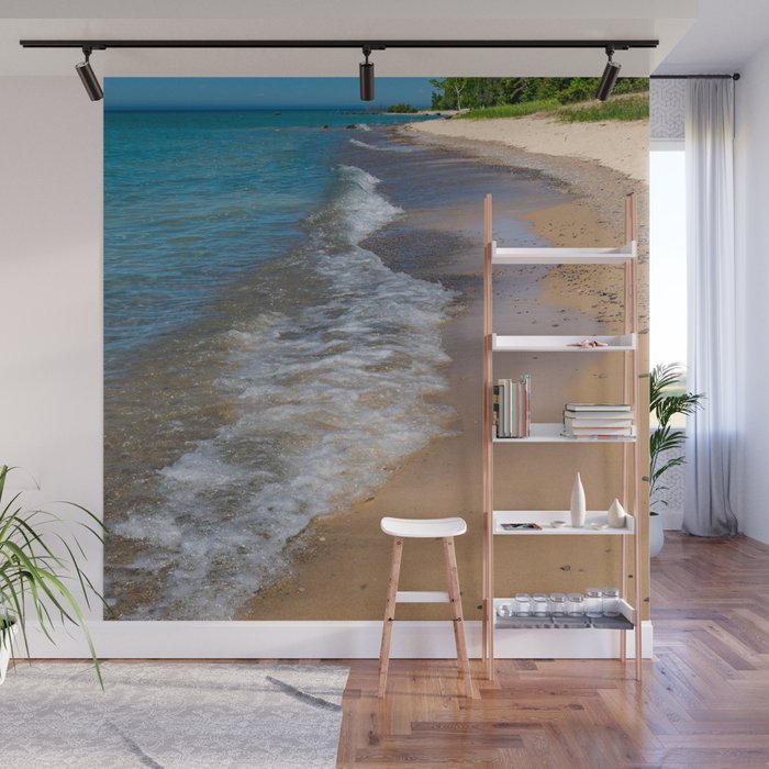 Lake Michigan Beach, Charlevoix - II Wall Mural
