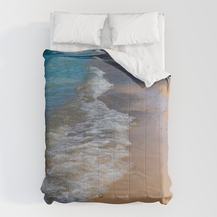 Lake Michigan Beach, Charlevoix - II Comforter Gallery Image 6