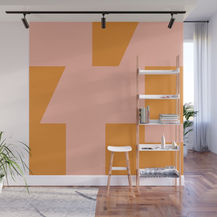 Abstract Shapes 95 Wall Mural Gallery Image 1