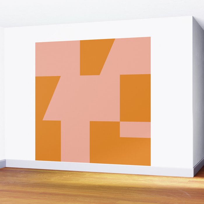 Abstract Shapes 95 Wall Mural Gallery Image 2