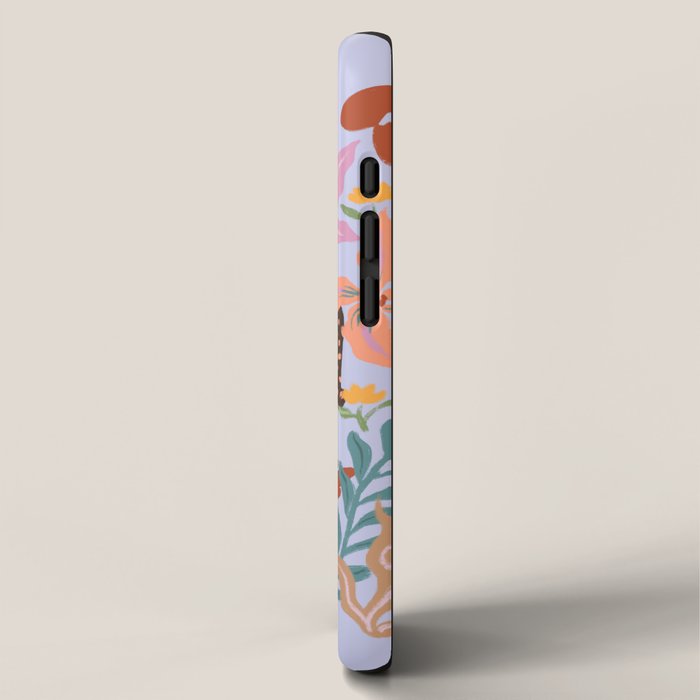 Lilac Whimsical Garden  iPhone Case Gallery Image 2