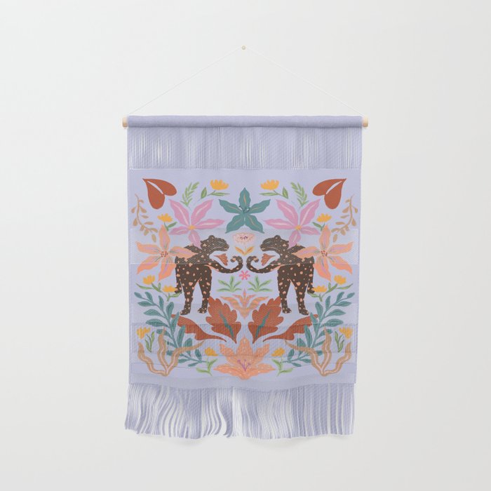 Lilac Whimsical Garden  Wall Hanging Gallery Image 1