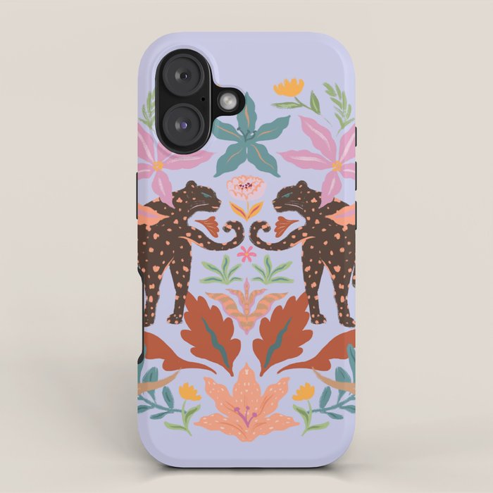 Lilac Whimsical Garden  iPhone Case Gallery Image 1
