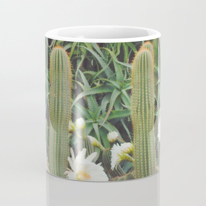 Cactus and Flowers Coffee Mug Gallery Image 4