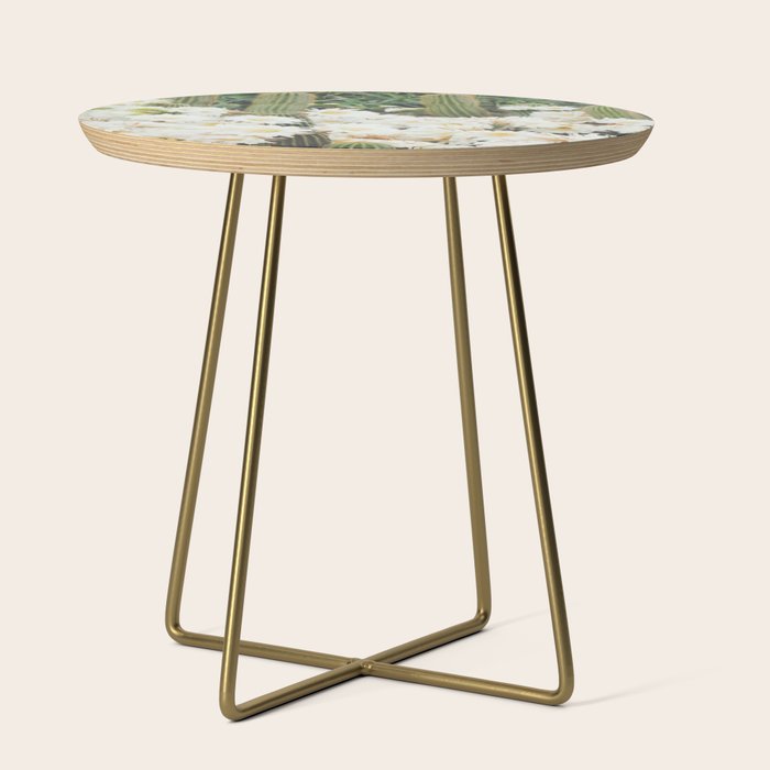 Cactus and Flowers Side Table Gallery Image 1