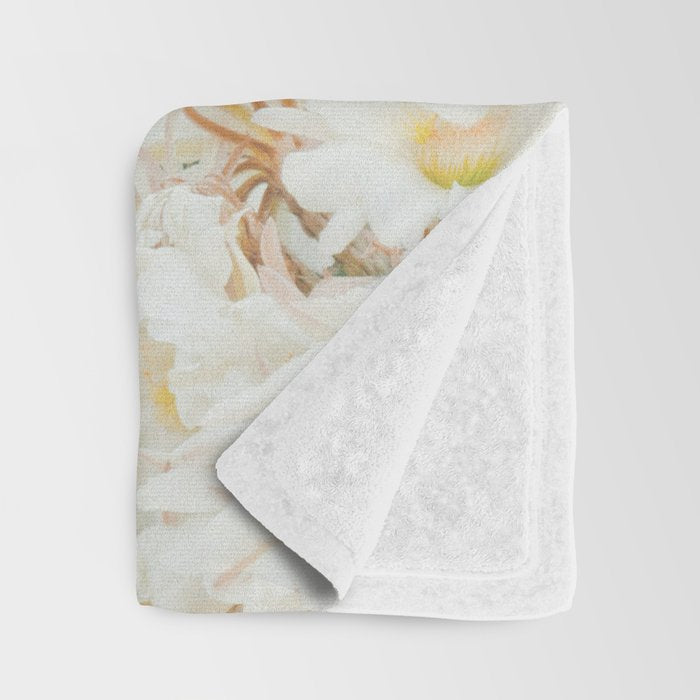 Cactus and Flowers Throw Blanket Gallery Image 3