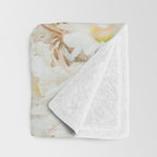 Cactus and Flowers Throw Blanket Gallery Image 3