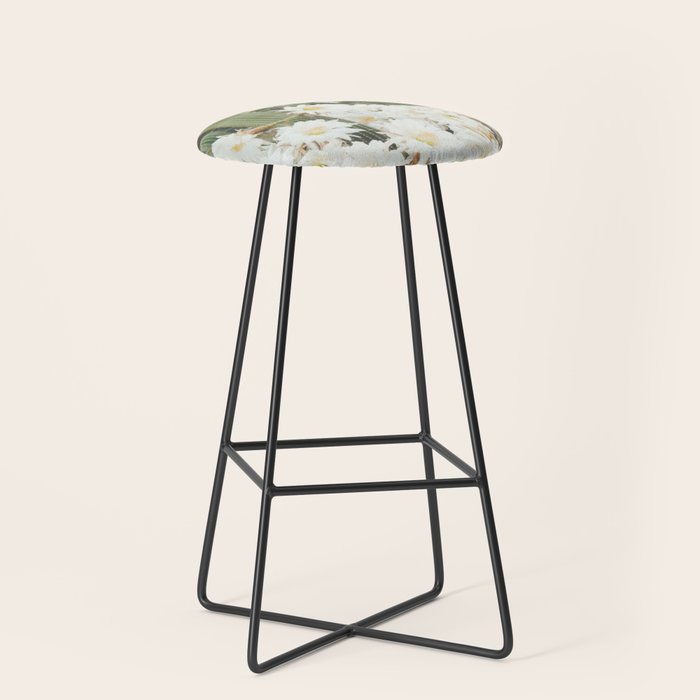 Cactus and Flowers Stool Gallery Image 1