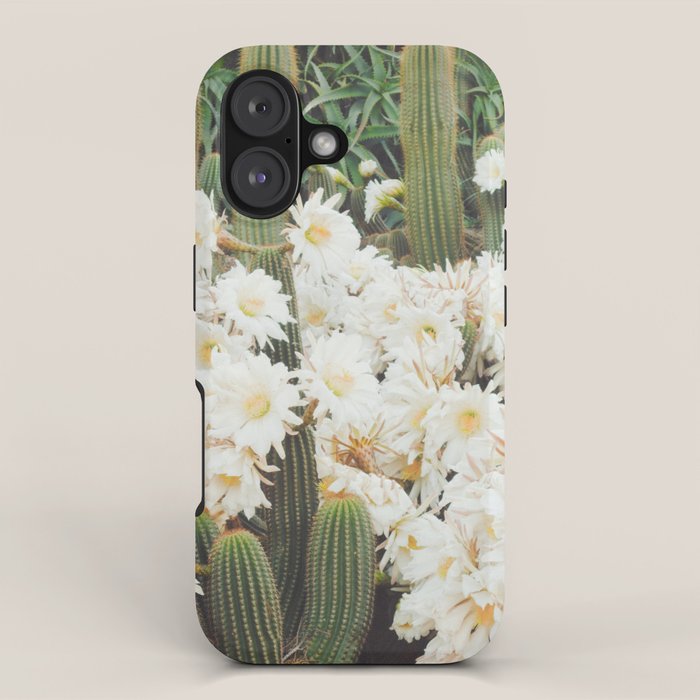 Cactus and Flowers iPhone Case Gallery Image 1