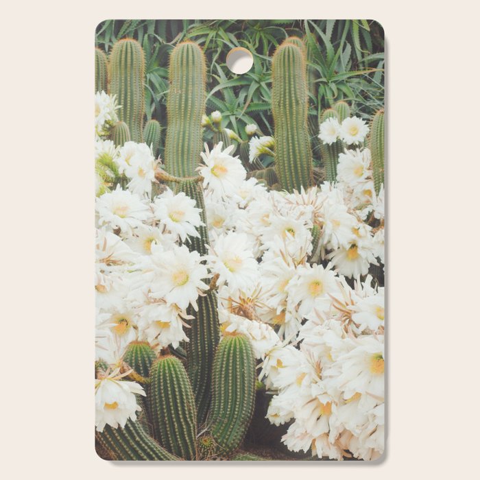 Cactus and Flowers Cutting Board Gallery Image 1