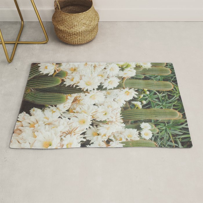 Cactus and Flowers Rug Gallery Image 1